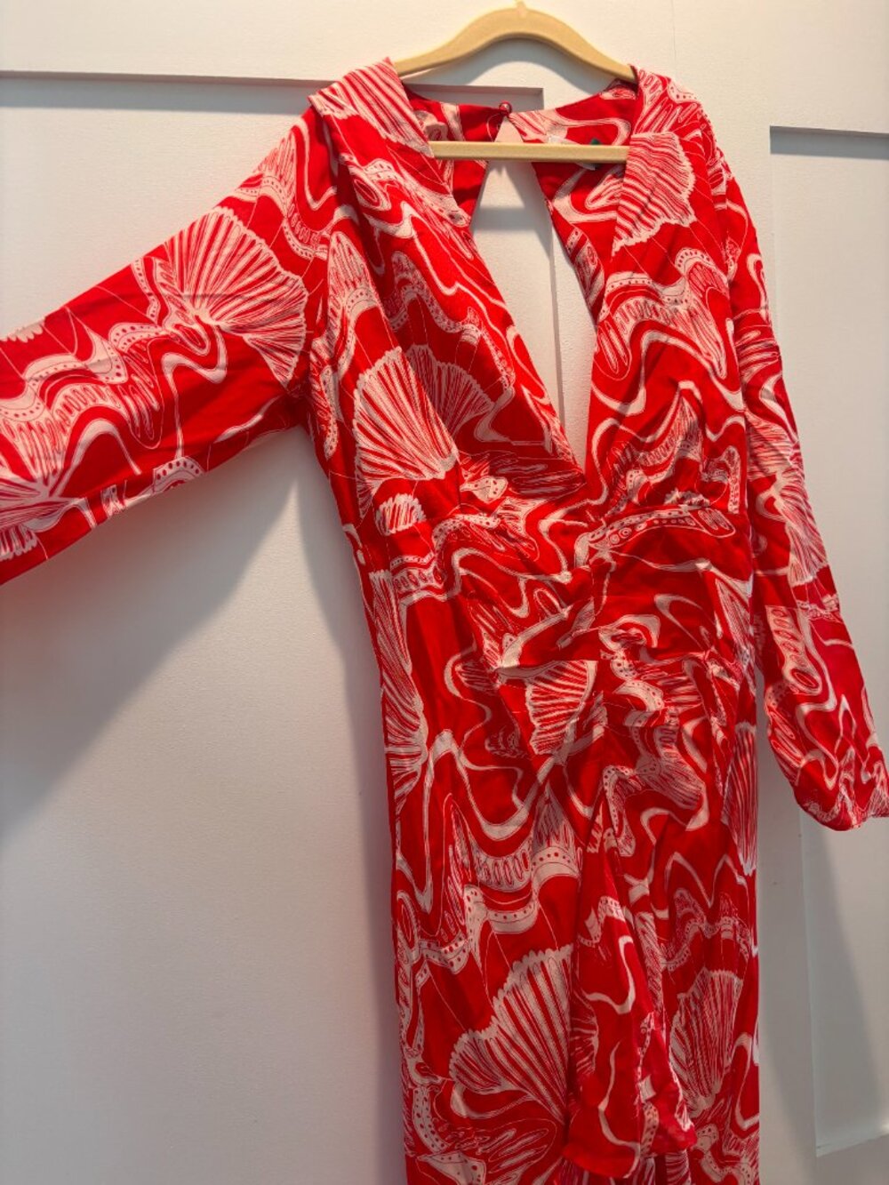 RIXO Silk Midi Dress - Picture 6 of 7